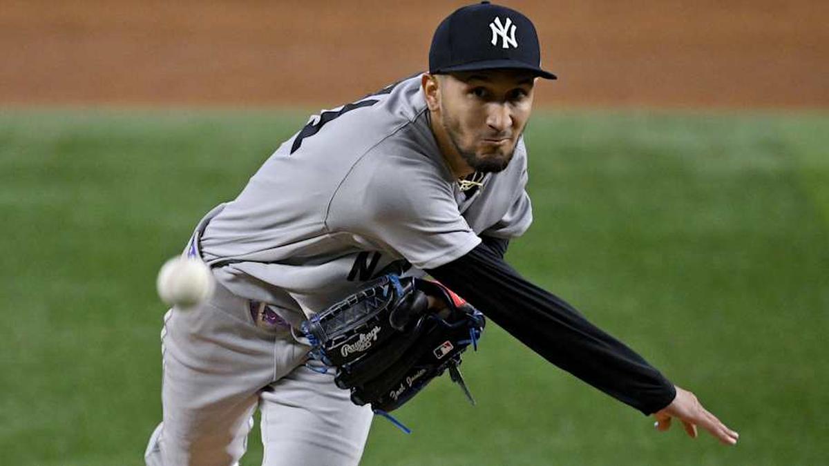  Elmer Rodriguez had some bright spots in his debut, but there's still plenty of room for improvement. | Jerome Miron-Imagn Images 