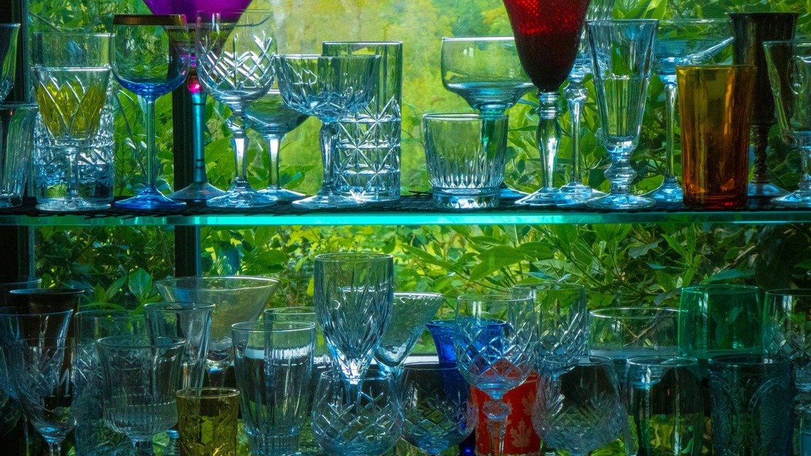 9 Clever Ways to Repurpose Vintage Glassware That'll Have You Running to the Thrift Store 