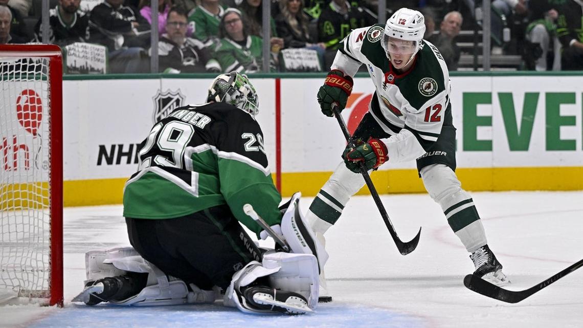 Kirill Kaprizov directs Wild to 3-2 series edge over Stars 