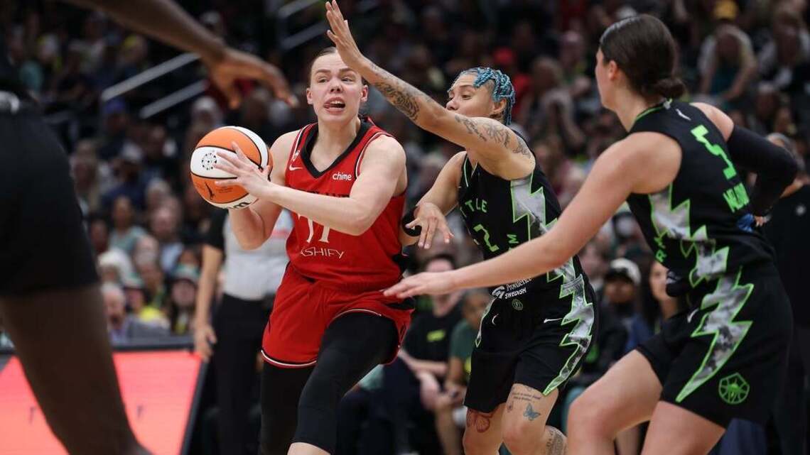Holly Winterburn's career night leads Fire over Storm 