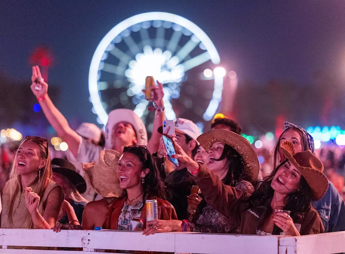 Fans cheer during last weekend’s Stagecoach Country Music Festival in Indio, Calif. Allen J. Schaben/Los Angeles Times/TNS