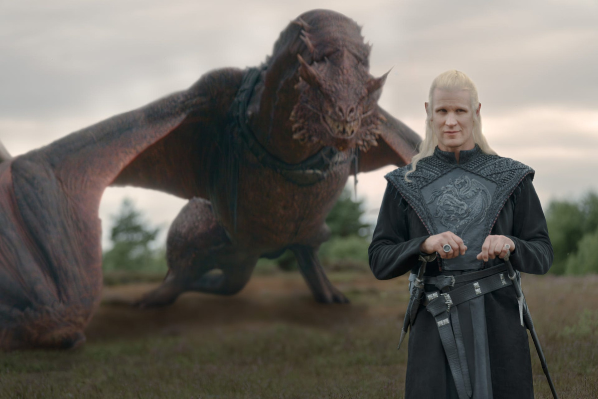 Matt Smith as Prince Daemon Targaryen in Season 3 of HBO's "House of the Dragon."