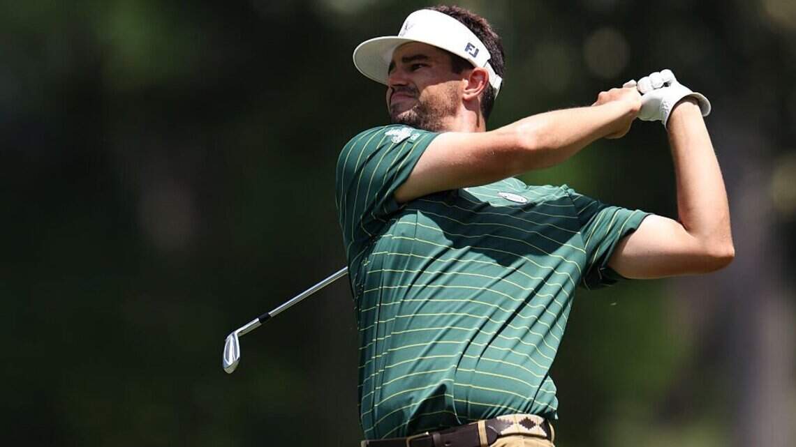 Hossler finishes strong for a 9-under 61, first-round Wyndham lead