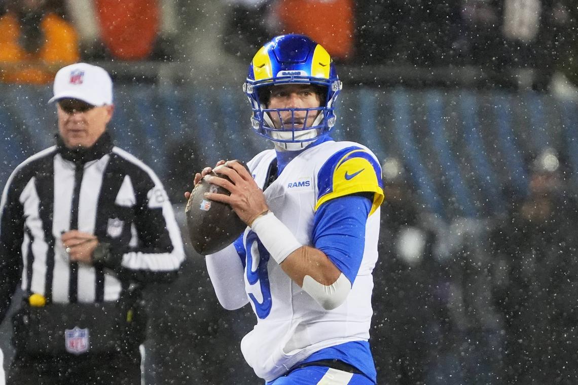  Los Angeles Rams quarterback Matthew Stafford. David Banks-Imagn Images