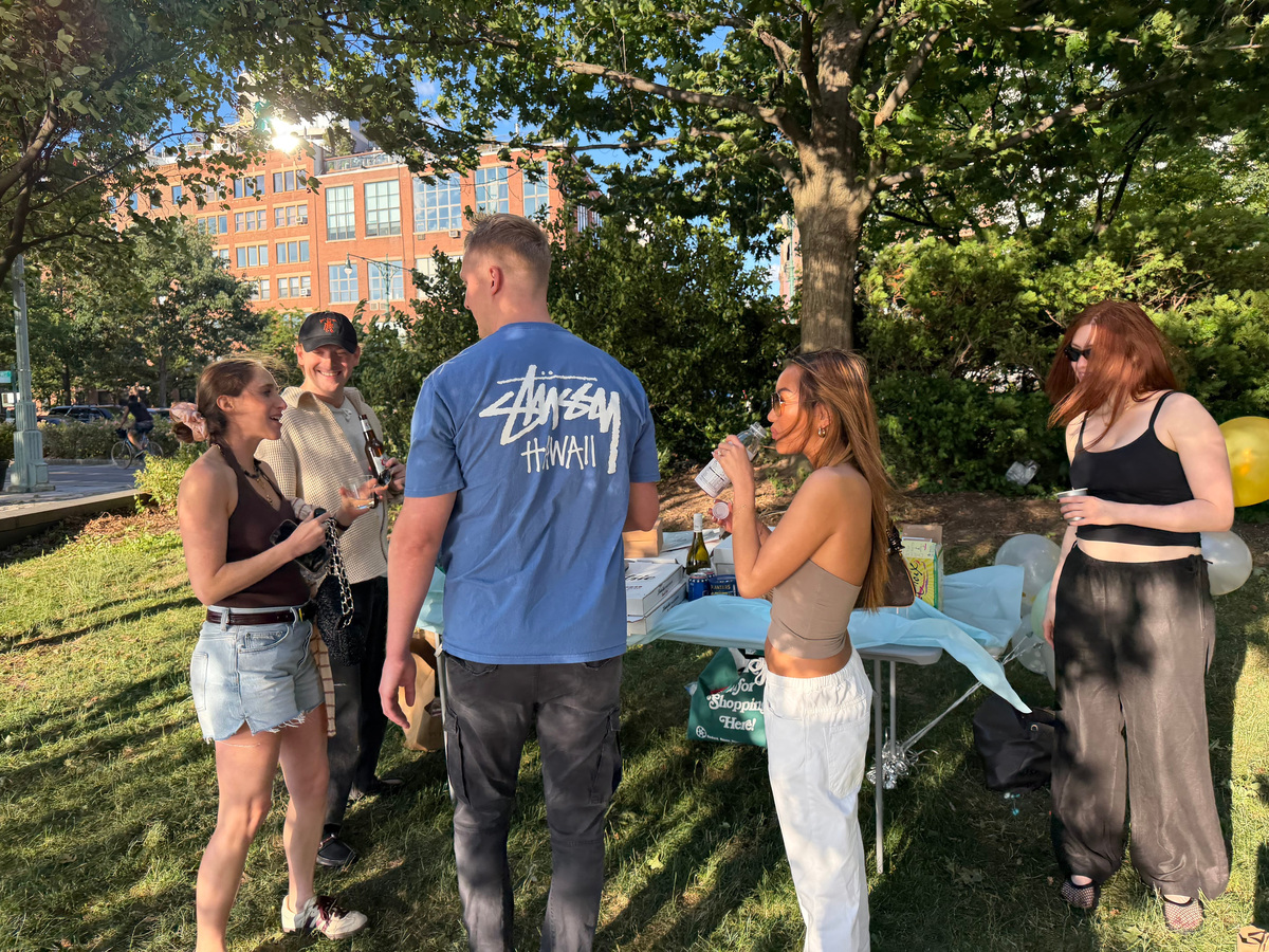 Strobel says that when she zooms out, she still feels “like eight people was a success,” and that without social media, there might not be so much focus on having an event go perfectly as planned.