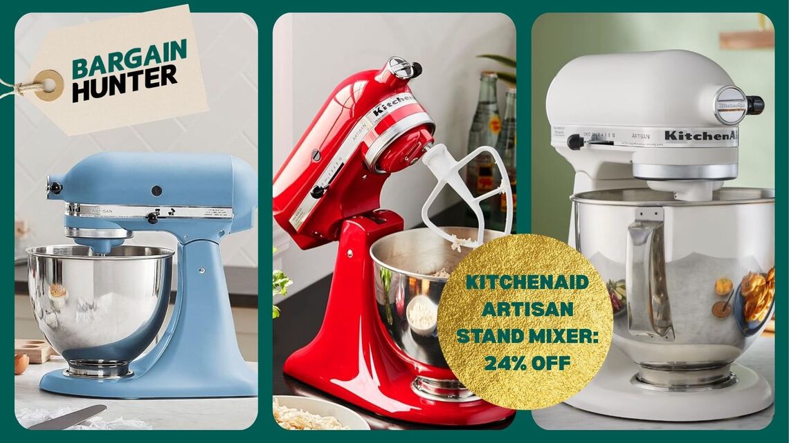 Tackle Your Holiday Baking With This KitchenAid Mixer-$120 Off Ahead of Fall Prime Day 