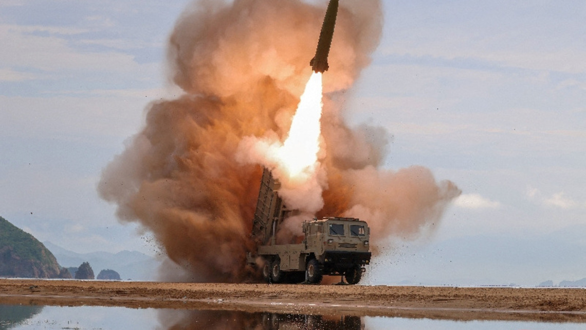 North Korea says missile launches were part of live-fire drills 