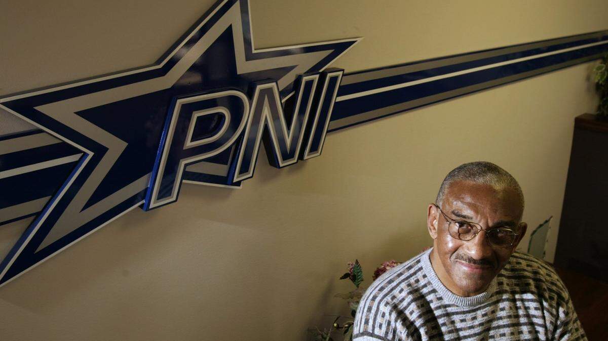 Pettis Norman, in an undated photo. Norman, a former Dallas Cowboys tight end who was known as much for his achievements on the field as he was off for his work as a civil rights advocate, died July 7, according to a team announcement. He was 86.