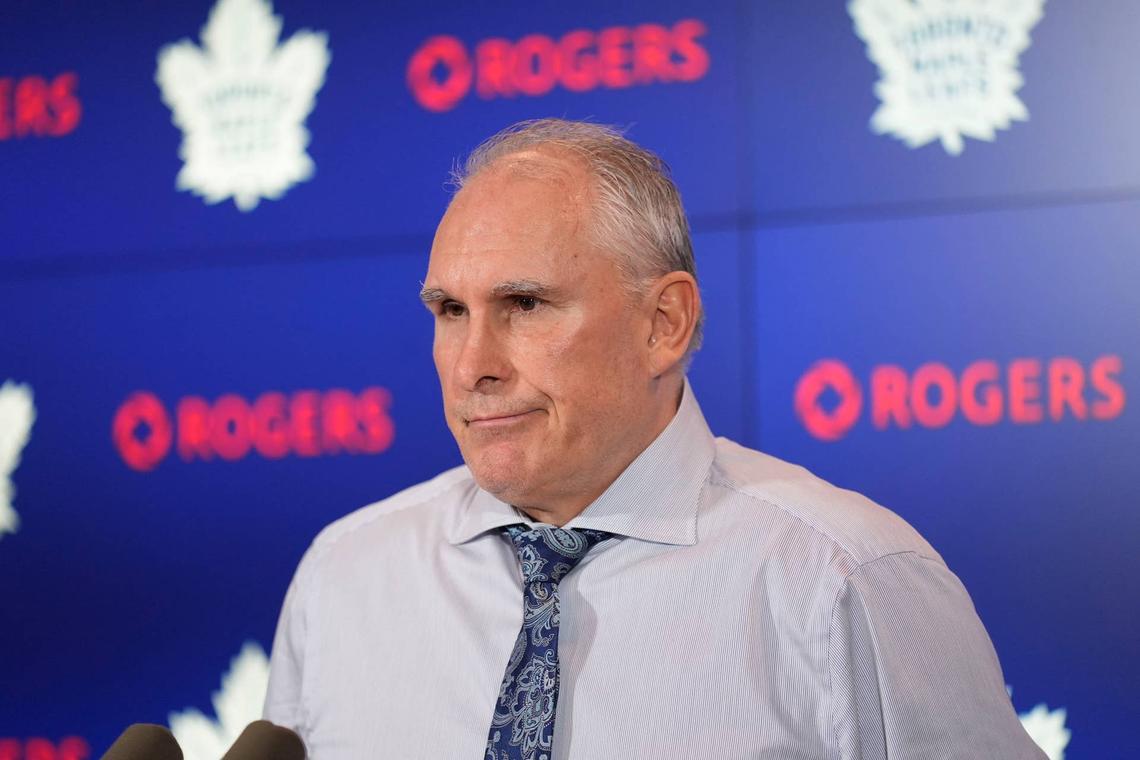  Toronto Maple Leafs head coach Craig Berube during a press conference. John E. Sokolowski-Imagn Images