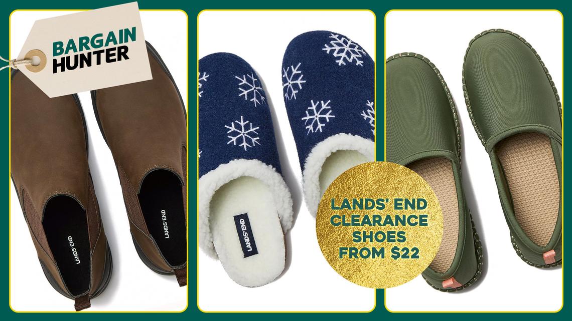 Save Big Bucks on Men's, Women's and Kids' Shoes During the Lands' End Clearance Sale 