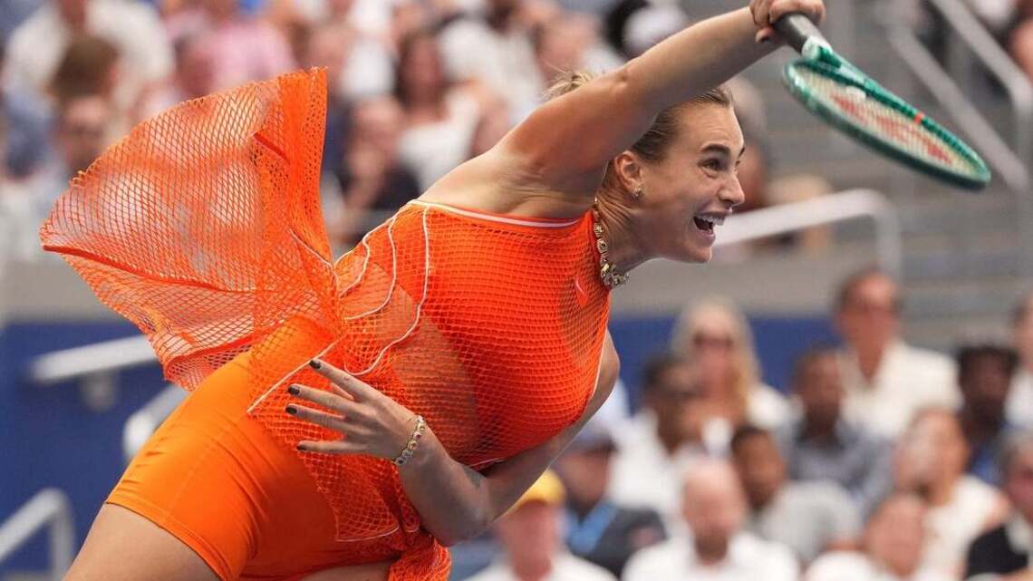 Late charge puts top seed Aryna Sabalenka into US Open quarters 
