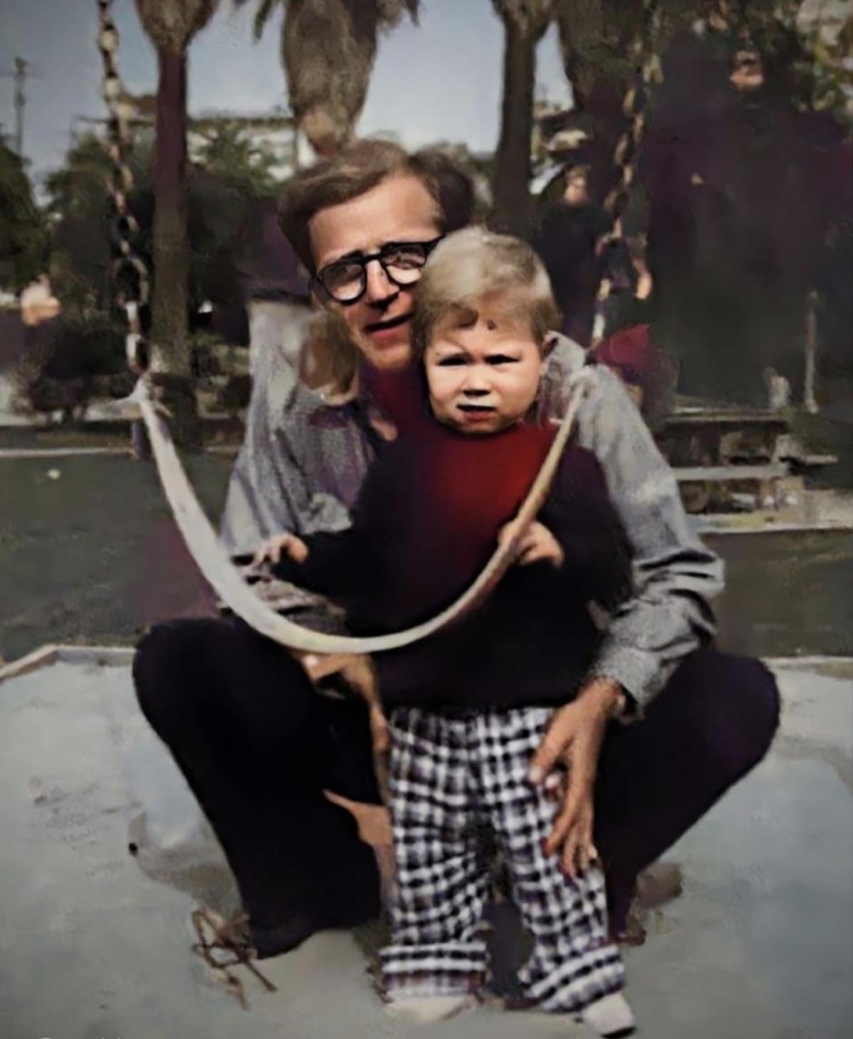 Stanley Livingston and his fatherCourtesy Stanley Livingston