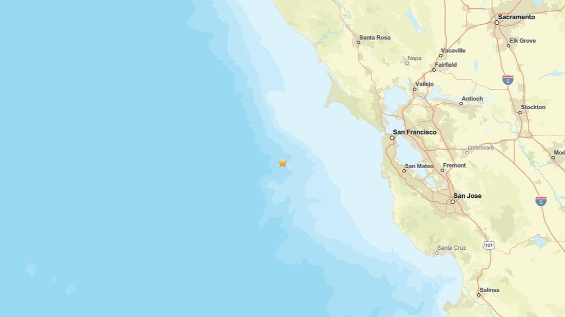 Update: Earthquake of 3.8 magnitude reported close to Point Reyes, CA on March 23 