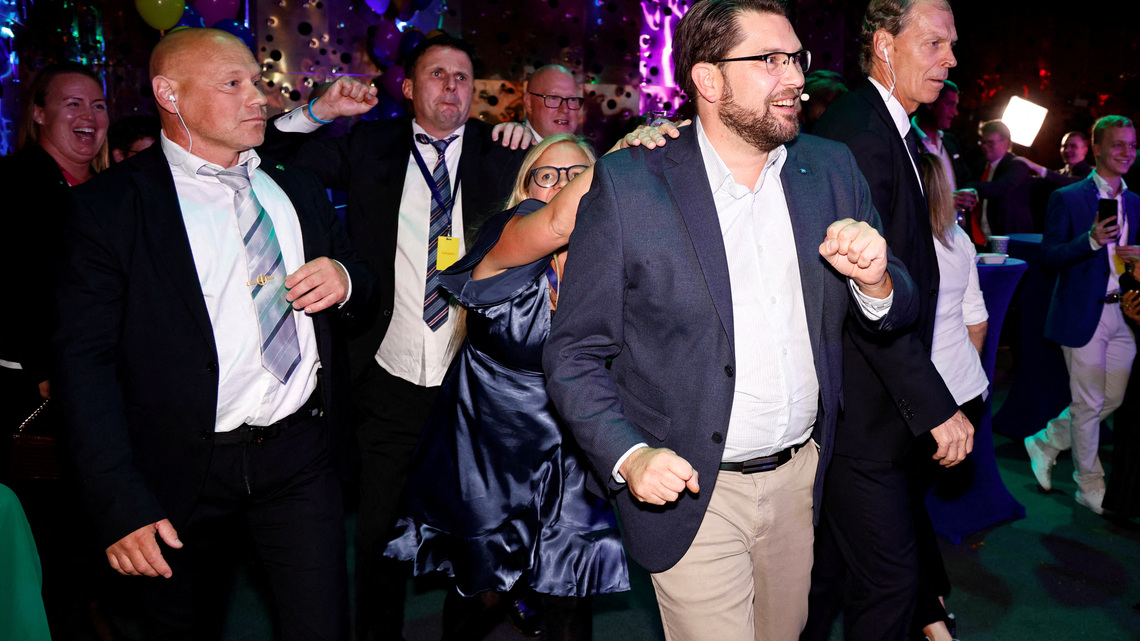 Sweden's far-right leader Akesson brought fringe party to brink of power 