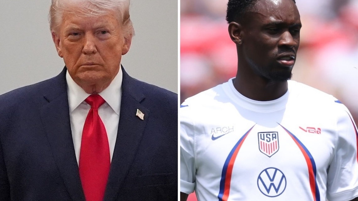 Can Donald Trump Intervene to Overturn Controversial Folarin Balogun Red Card? 