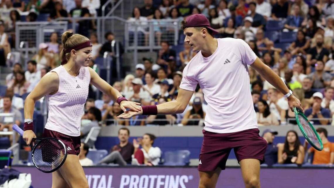 Czech duo captures U.S. Open mixed-doubles championship 