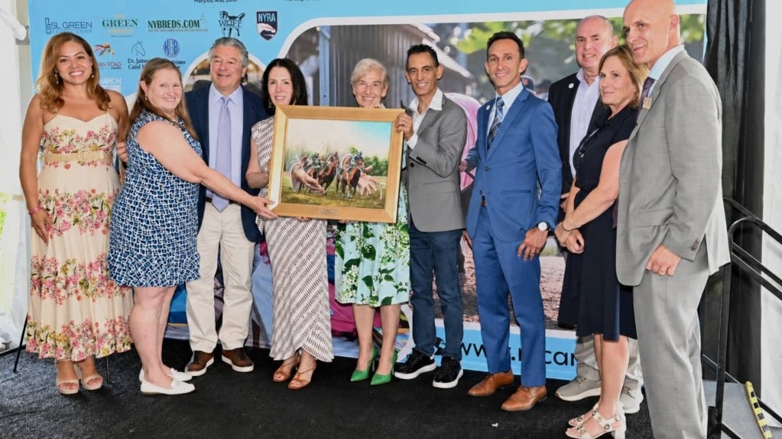 Marc And Sheree Holliday Honored For Commitment To NY Backstretch Community 