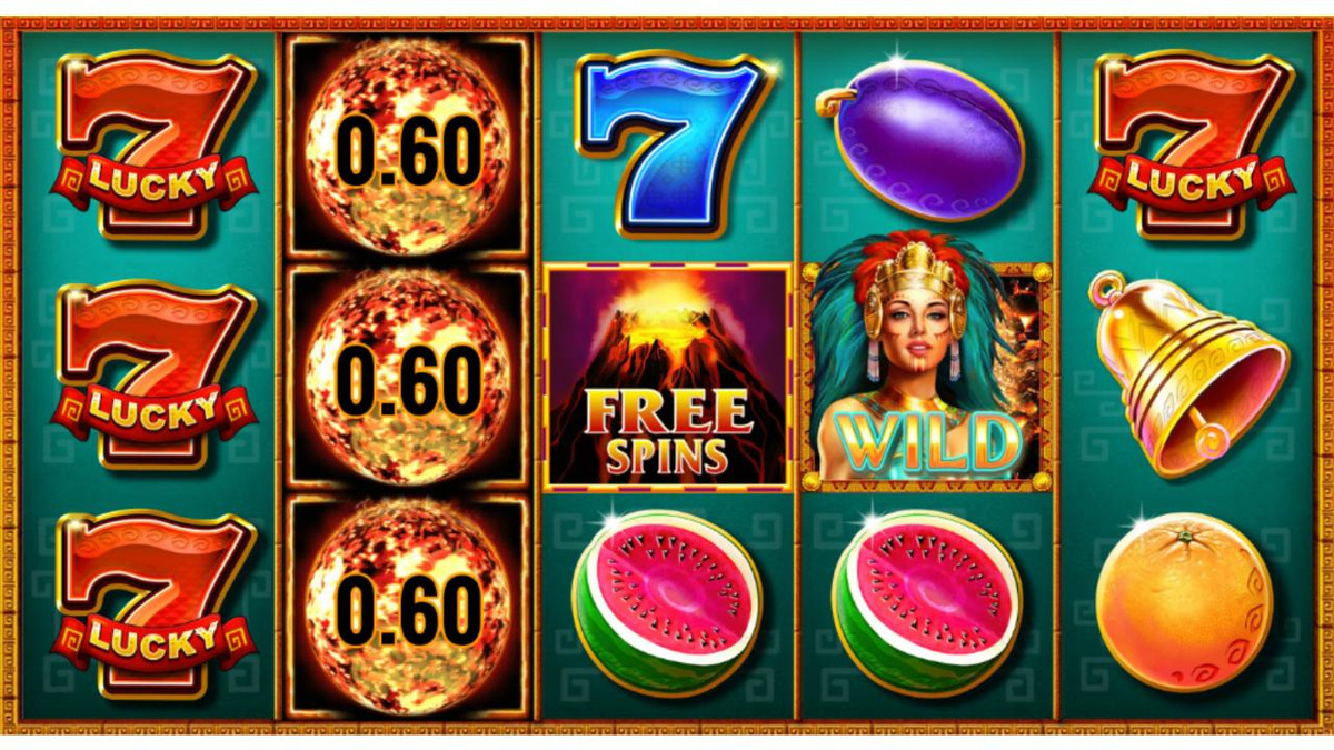 Cash Eruption IGT Slot Symbols
