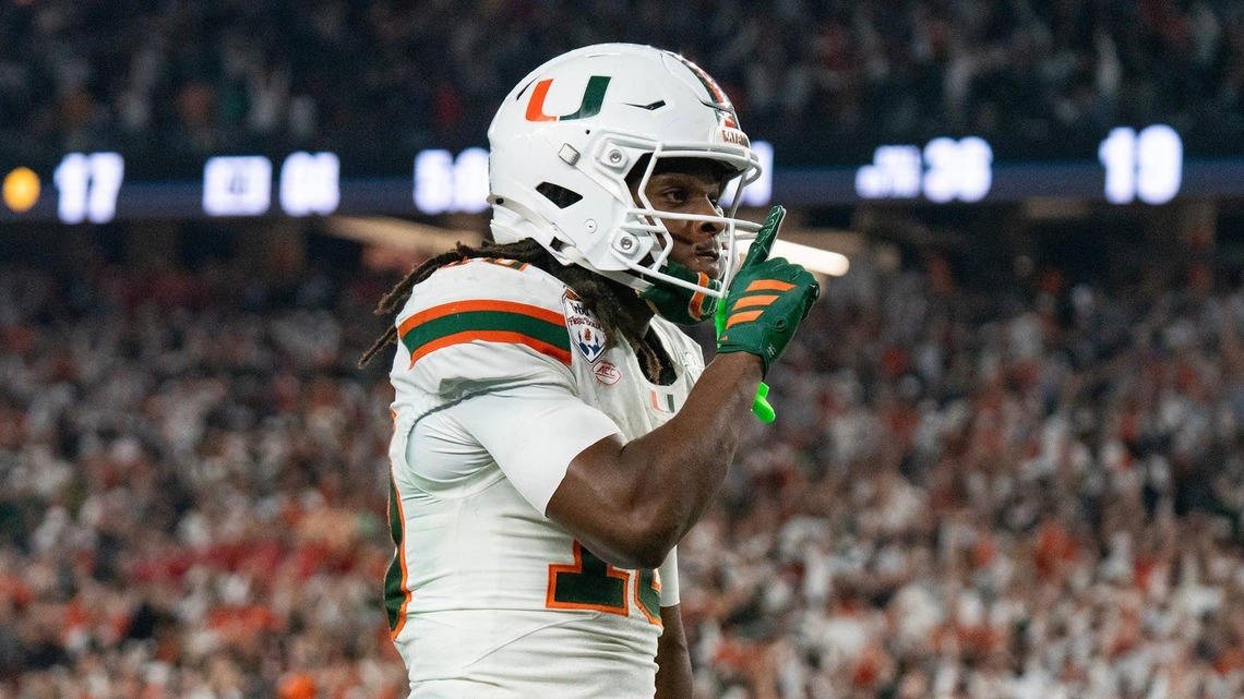 Malachi Toney's Actions Draw Attention During Miami's Week 1 Win