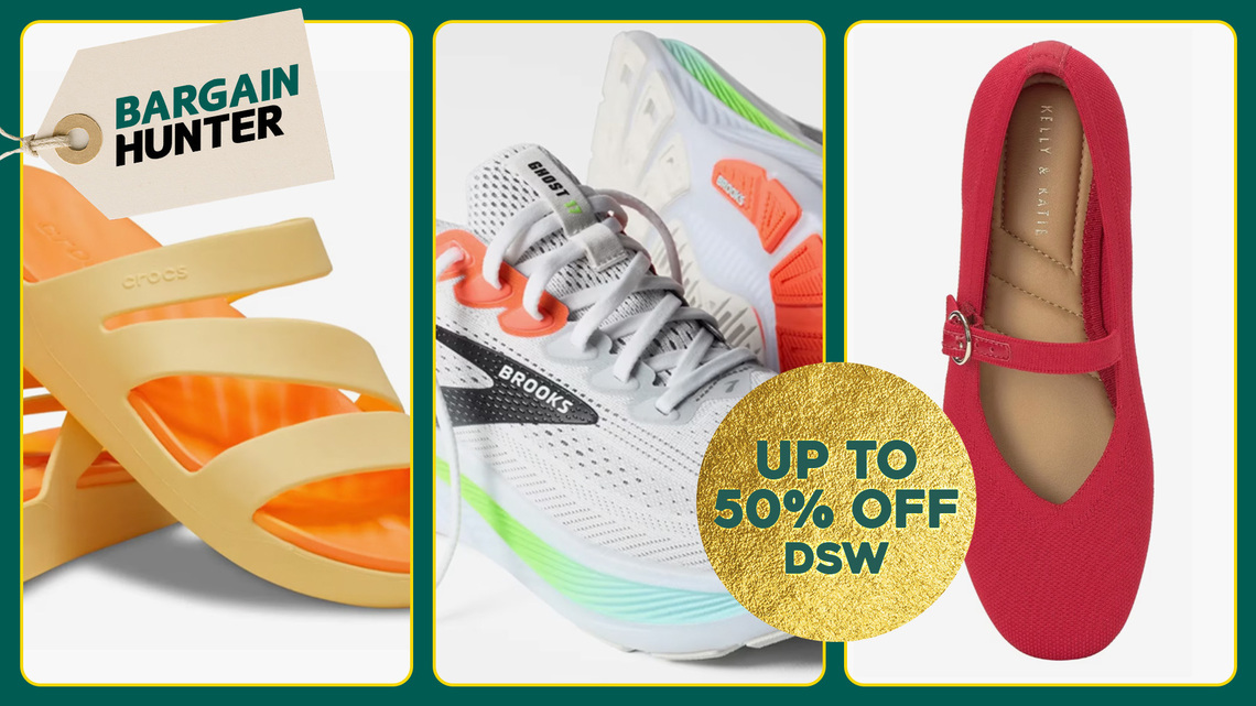 Snag These Men's and Women's Shoes for Up to 50% Off During DSW's Clearance Sale 