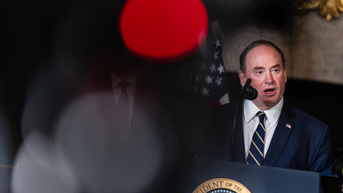 Navy secretary is fired as infighting roils Pentagon