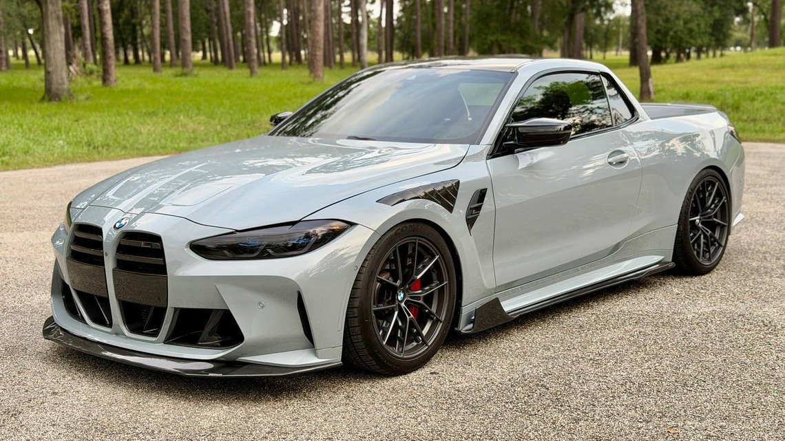 2022 BMW M4 Competition xDrive Ute Conversion For Sale With 8,000 Miles 