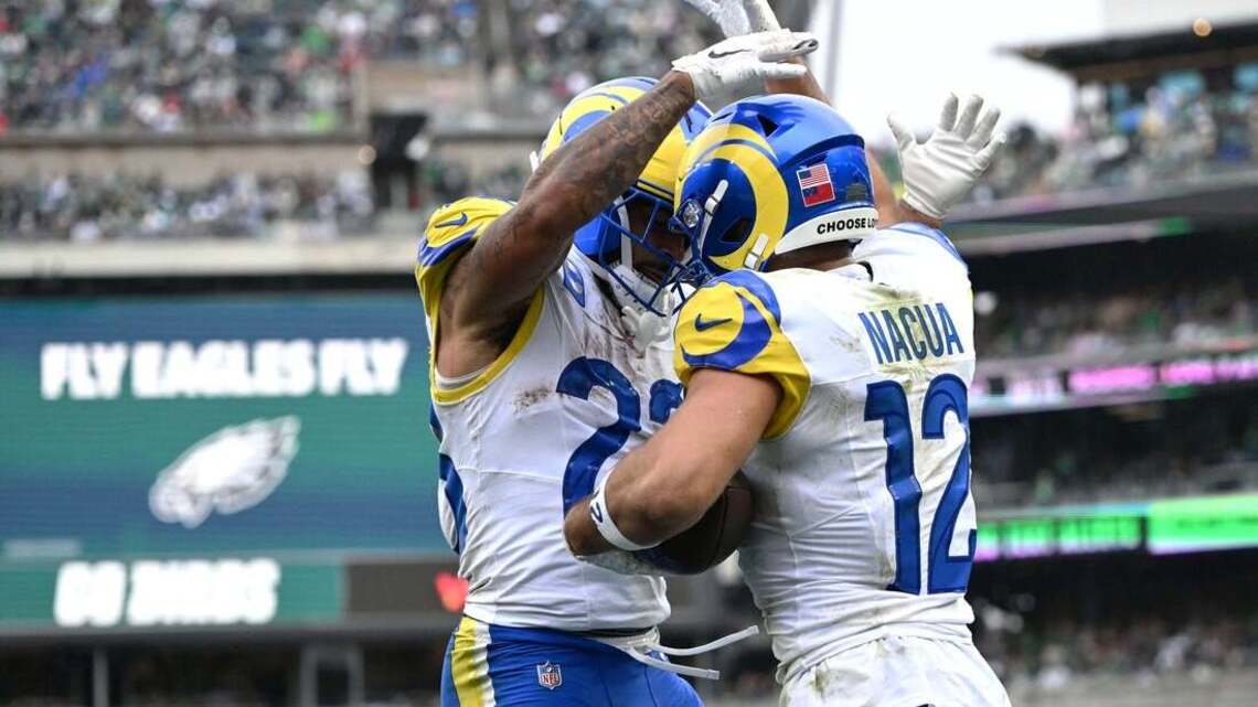 Kyren Williams, Rams run past Eagles 