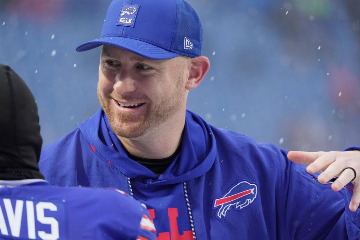  New Buffalo Bills head coach Joe Brady 