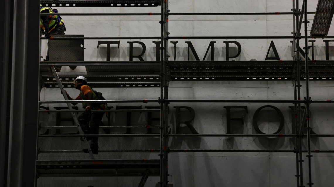 Trump's name removed from Kennedy Center in predawn operation