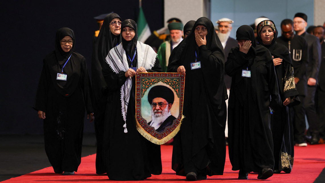 Iran prepares to bury slain supreme leader with week of mass mourning 