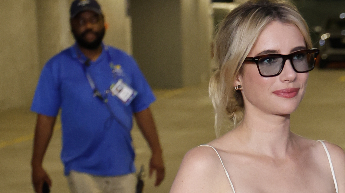 Emma Roberts' Blue Bag Is Fall's Chicest Unexpected Color Trend 