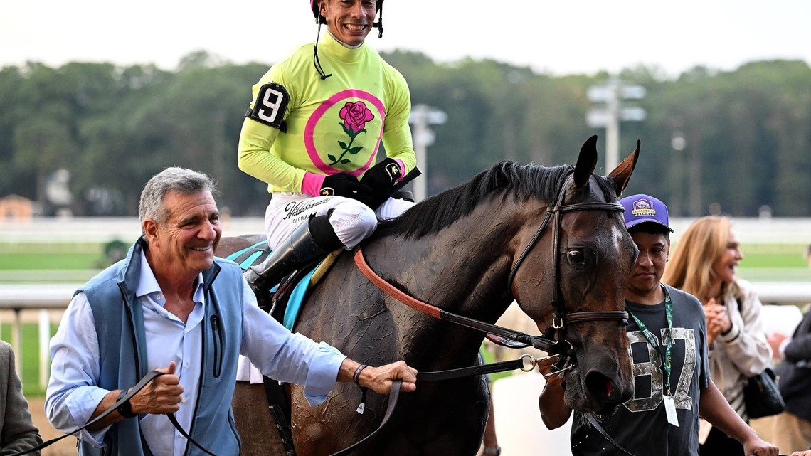 Kathynmarissa's Flower Bowl Score Gives Jose Ortiz Graded Stakes Triple At Belmont 