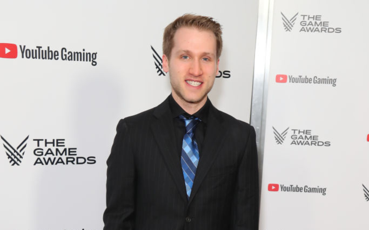  Jesse Tyler Ridgway attends The Game Awards 2018 – Arrivals at Microsoft Theater on December 6, 2018 in Los Angeles, California. 