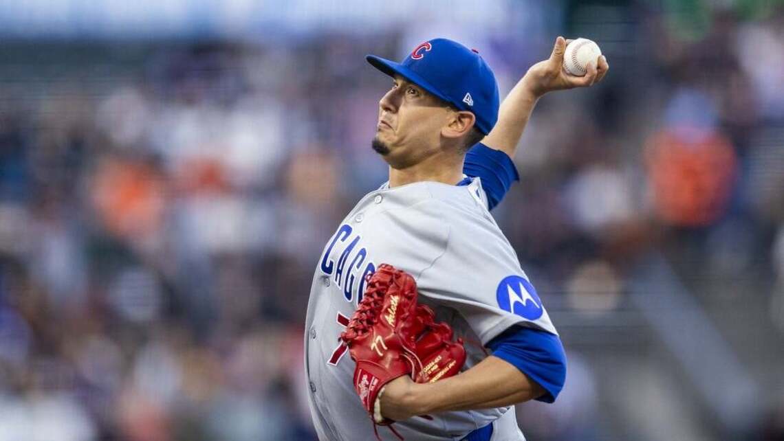 Javier Assad, Cubs stifle Giants in near-shutout to win opener