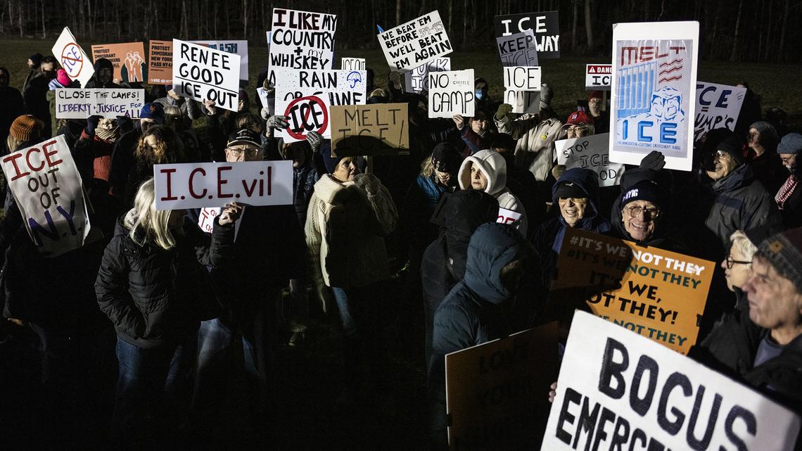 As American views of ICE dim, warehouses become a symbol of resistance