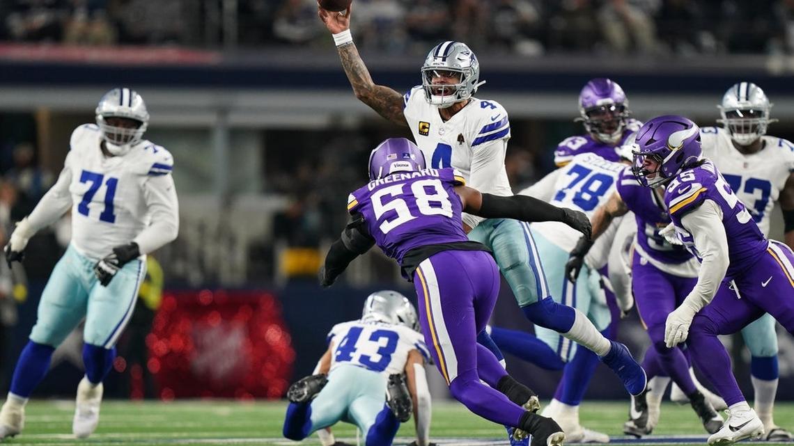 Reports: Vikings may shop OLB Jonathan Greenard 