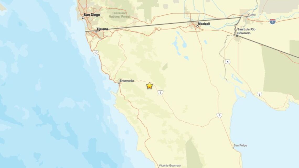 Update: Sept. 17 - 2.1 magnitude earthquake reported near Maneadero, B.C., MX 