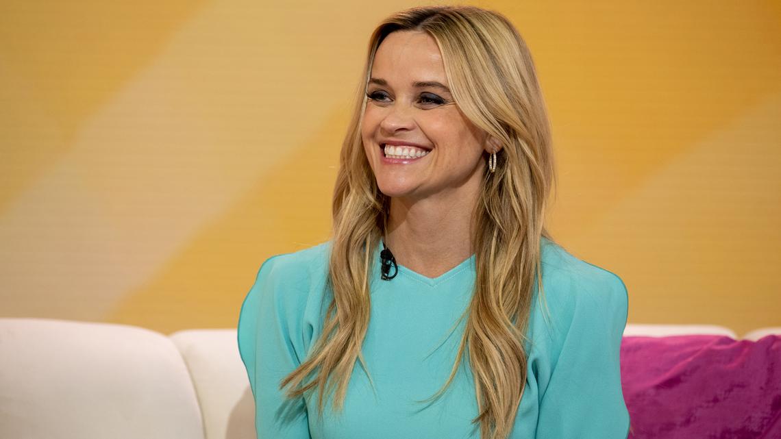 Reese Witherspoon's Puff-Sleeve Blouse Style Secretly Slims Arms 