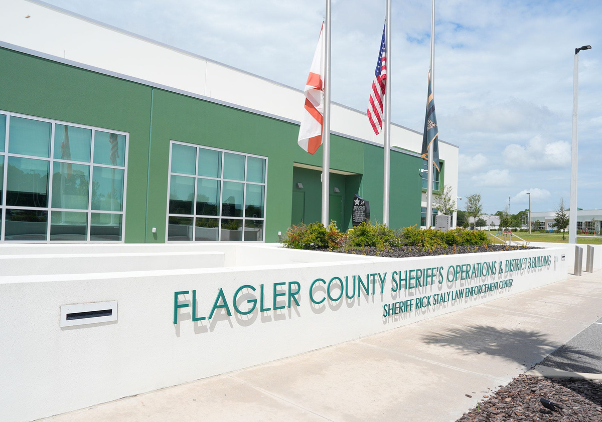 The Flagler County Sheriff's Office Operations Center is located at 61 Sheriff E.W. Johnston Drive, Bunnell.