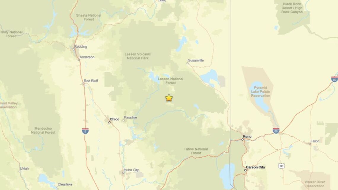 Update: Earthquake struck region near Keddie, CA on Sept. 15 - 2.1 magnitude reported 