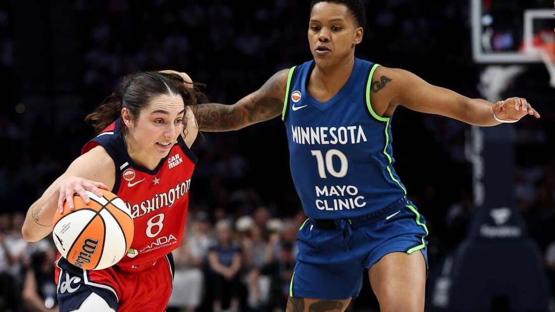 Strong finish carries Mystics to upset of league-best Lynx