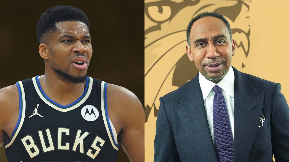 "You don't talk about another man's wife" - Stephen A. Smith blasts critics asking why Giannis didn't marry a model 