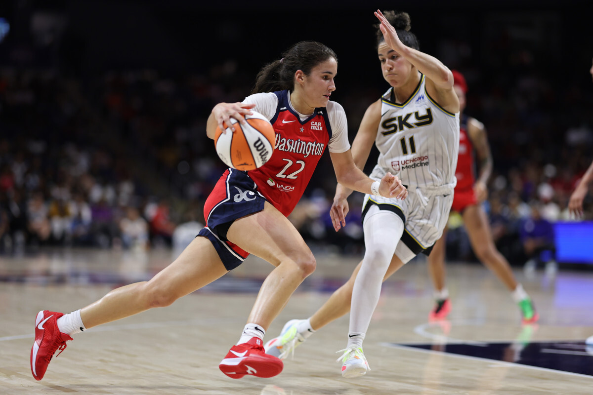  Washington Mystics guard Sonia Citron (22) Geoff Burke-Imagn Images