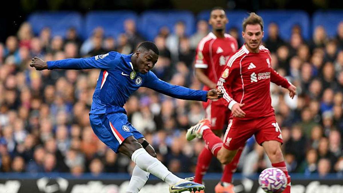  Moisés Caicedo scored a beauty in the reverse fixture. | GLYN KIRK/AFP/Getty Images 