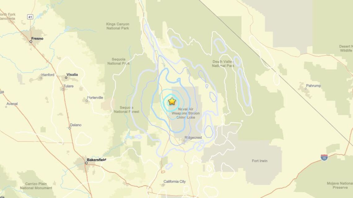 Update: Earthquake of 4.0 magnitude registered close to Coso Junction, CA on Aug. 23 