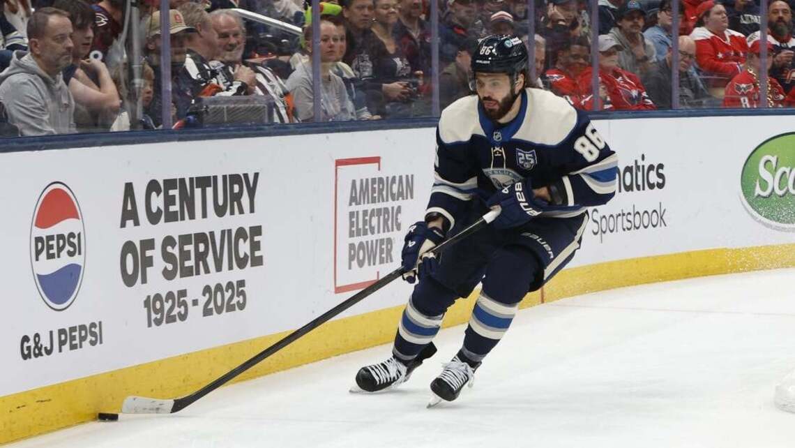 Maple Leafs acquire Kirill Marchenko in blockbuster with Blue Jackets 