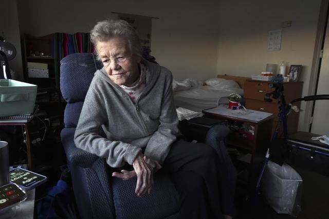 Sister Mary Kay Finneran, who entered the order in 1956, at Kittay Senior Apartments in the Bronx burough of New York on Dec. 15, 2025. An influential order of nuns decided to complete its mission when the last sister dies. The only question left is how to finish well. (Michelle V. Agins/The New York Times)