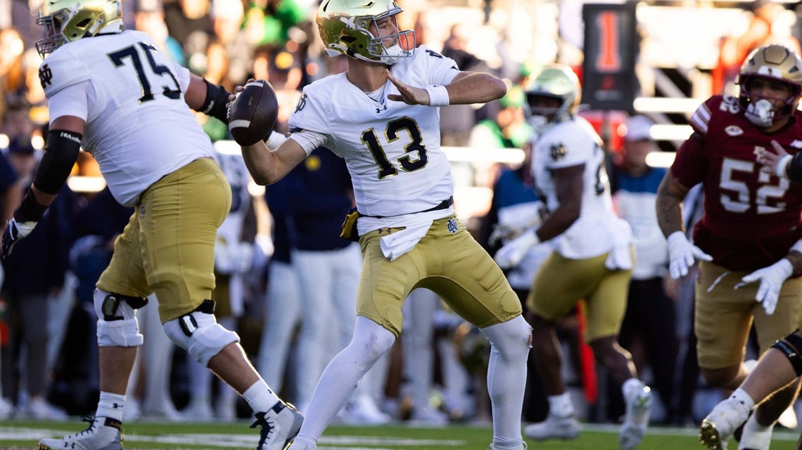 Notre Dame's CJ Carr Among Big Storylines For College Football Week 1 