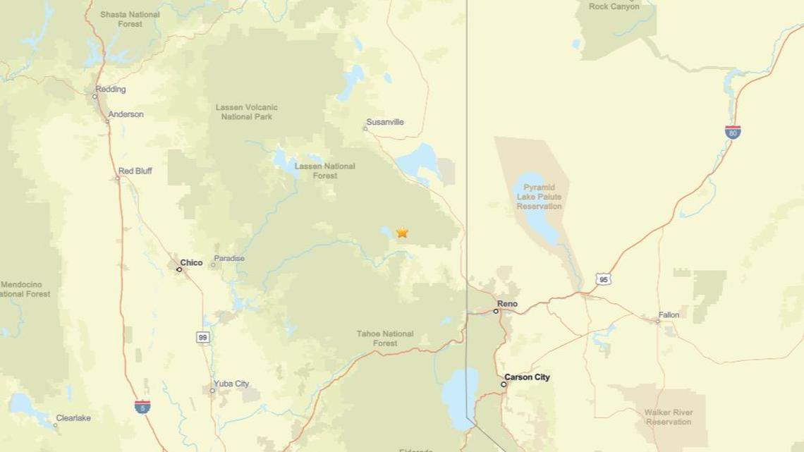 Earthquake shakes area close to Lake Davis, CA: 2.5 magnitude registered on April 17 