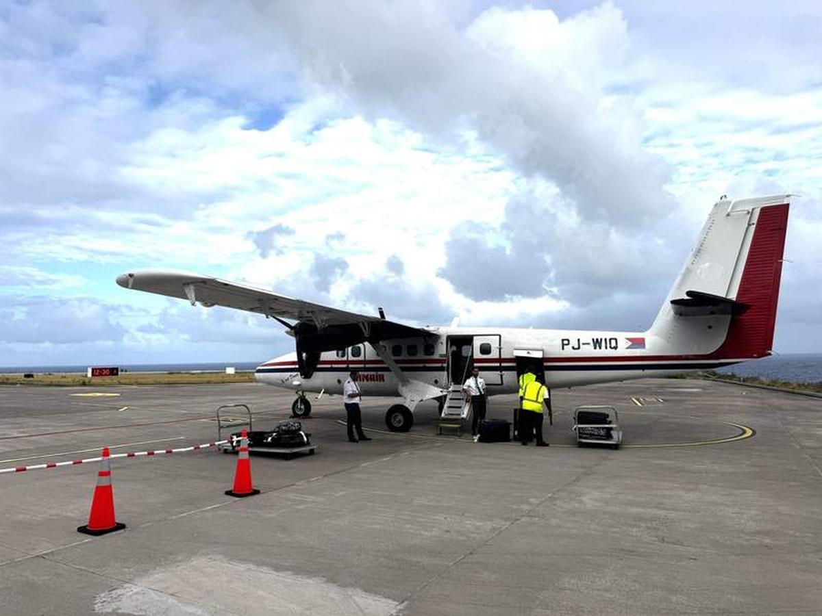 Landing on the world’s shortest commercial runway in a small plane is quite a thrill. Photo credit: Emily Molina 